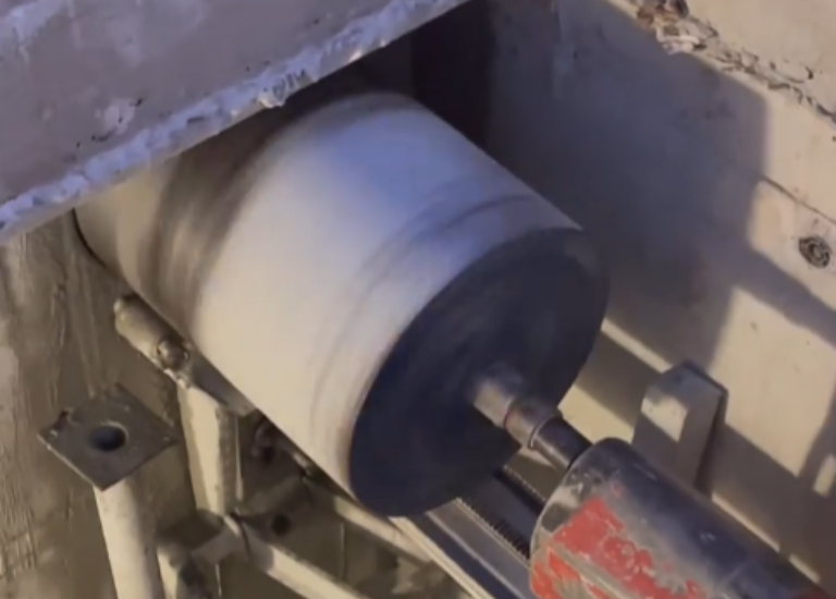 Furo em viga de concreto com perfuratriz diamantada – serviço no estado do RJ